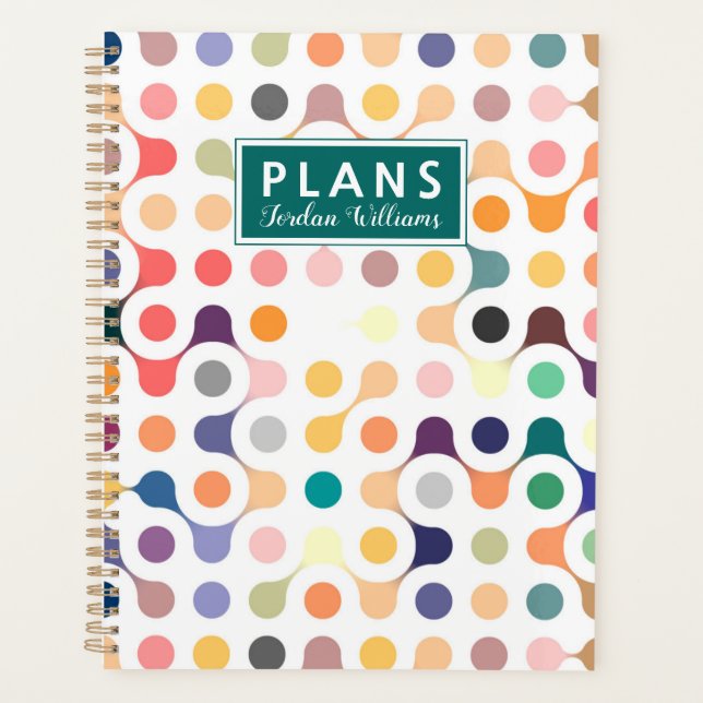 Add Your Name | Molecular Structure Pattern Planner (Front)