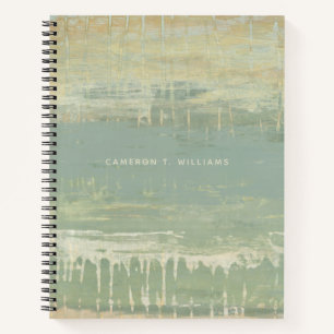 Add Your Name Muted Horizon Notebook