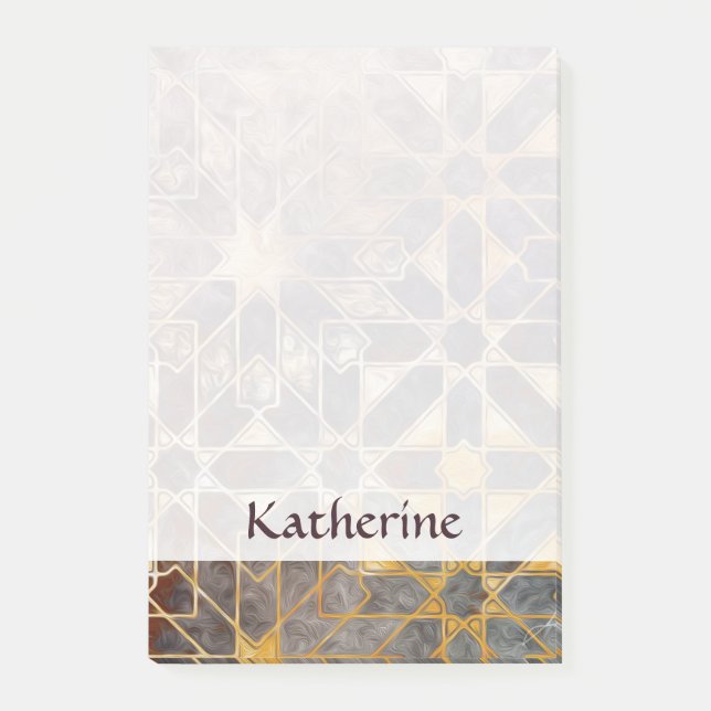 Add Your Name | Mystic Tiles I Post-it Notes (Front)