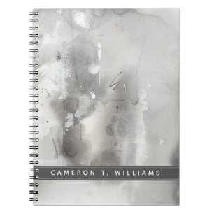 Add Your Name Mystical Objects - Grey Notebook