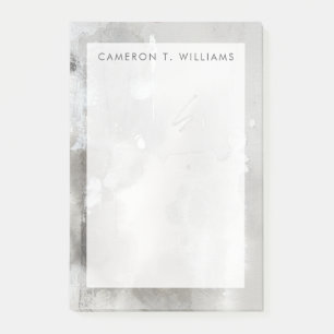 Add Your Name   Mystical Objects - Grey Post-it Notes