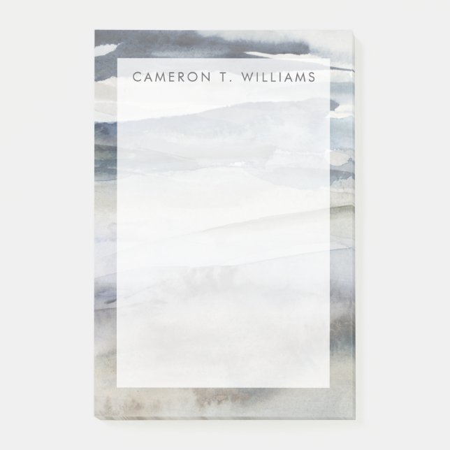Add Your Name | Neutral Salt Spray Post-it Notes (Front)