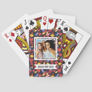 Add Your Name Pattern Of The Lovers Frogs Playing Cards