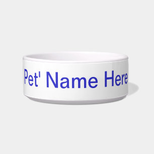 Add your name, personal items bowl