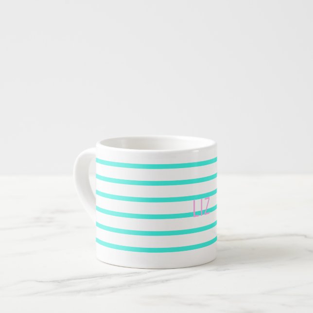 Add Your Name Personalised Espresso Coffee Mug Cup (Front Left)