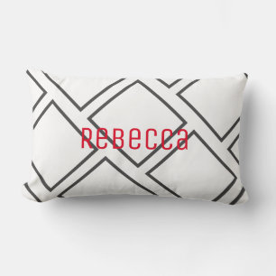 Add Your Name Personalised Throw Pillow Cushion