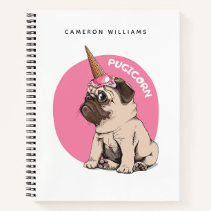 Add Your Name   Pugicorn Notebook