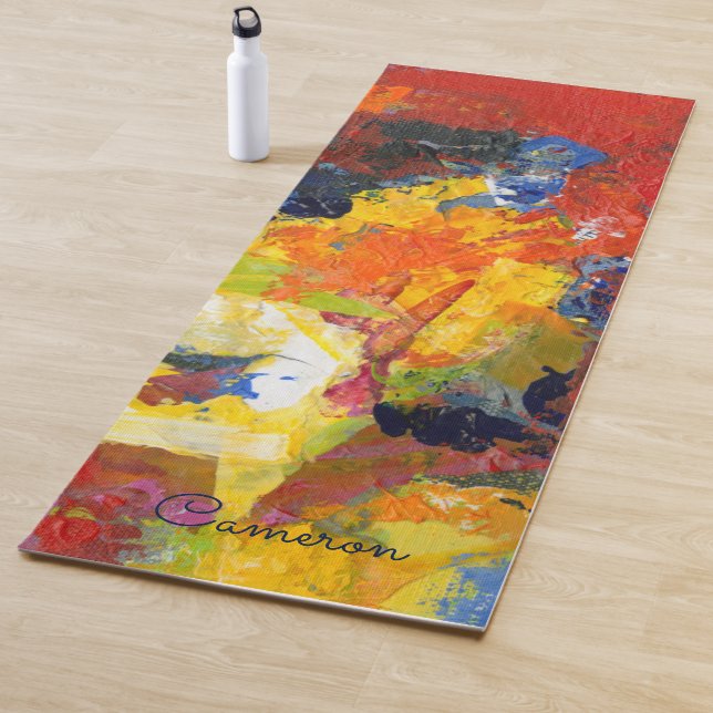 Add Your Name | Race Day Yoga Mat (In Situ)