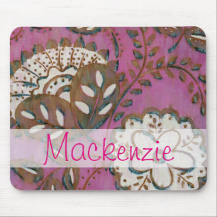 Add Your Name Radiant Ornament I Mouse Pad