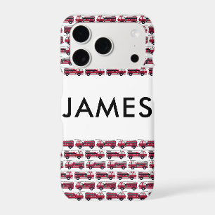 Add Your Name Red Fire truck Personalised