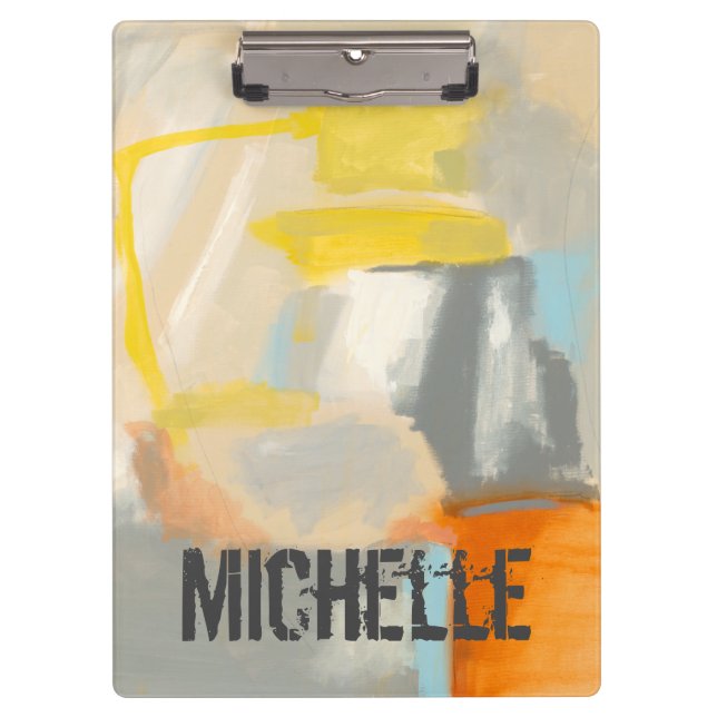 Add Your Name | Sacred I Clipboard (Front)