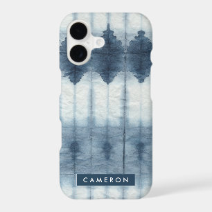 Add Your Name Shibori Indigio Print