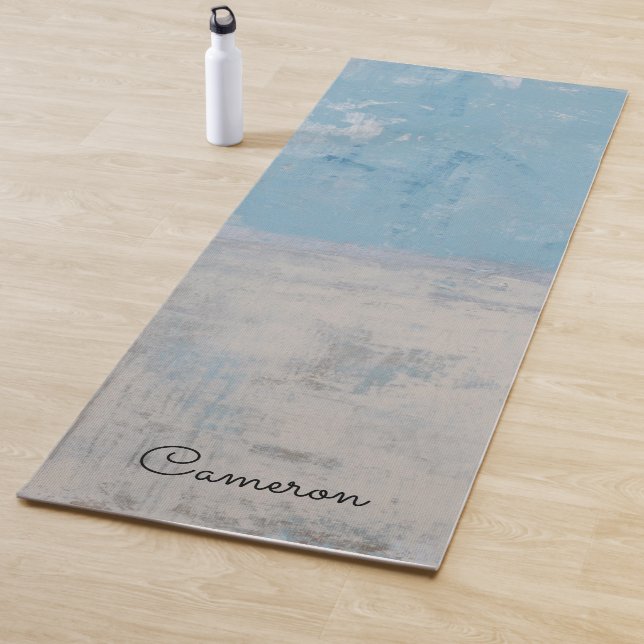 Add Your Name | Silver Aura Yoga Mat (In Situ)