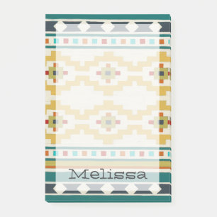 Add Your Name Southwest Geometry III Post-it Notes