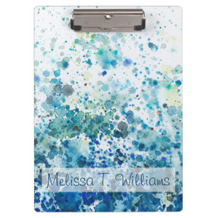 Add Your Name   Speckled Sea I Clipboard