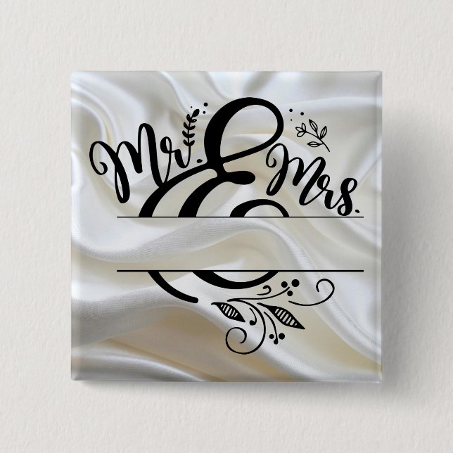 Add Your Name - Square Button (Front)