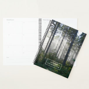 Add Your Name   Sunlight Breaking Through Planner