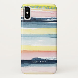 Add Your Name   Sunset Stream I iPhone X Case