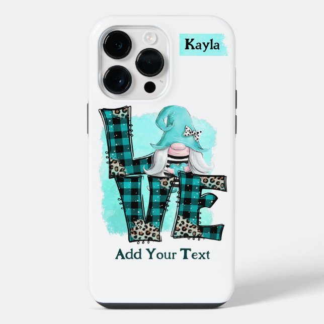 Add Your Name/Text -Apple iPhone 14 Pro Max Case (Back)