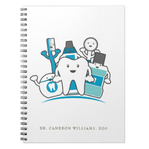 Add Your Name The Clean Teeth Gang Notebook