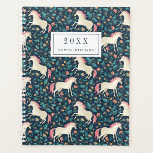 Add Your Name/Year Beautiful Magical Unicorn Planner