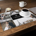 Add Your Own | 6 Photo Gallery Personalised Laminated Place Mat<br><div class="desc">Decorate your table with beautiful memories with these personalised photo placemats.</div>