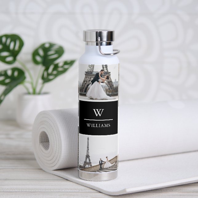 Add Your Own | 6 Photo Gallery Water Bottle (Yoga)