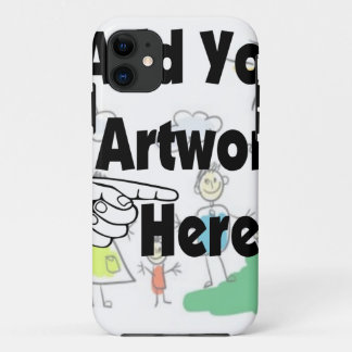 Add your own Artwork or Kid's Artwork for gifts iPhone 11 Case