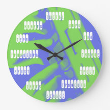 Add Your Own Background Court Reporter Clock