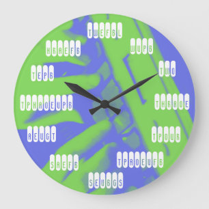 Add Your Own Background Court Reporter Clock