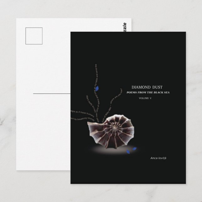 Add your own book cover book author writer promo postcard (Front/Back)