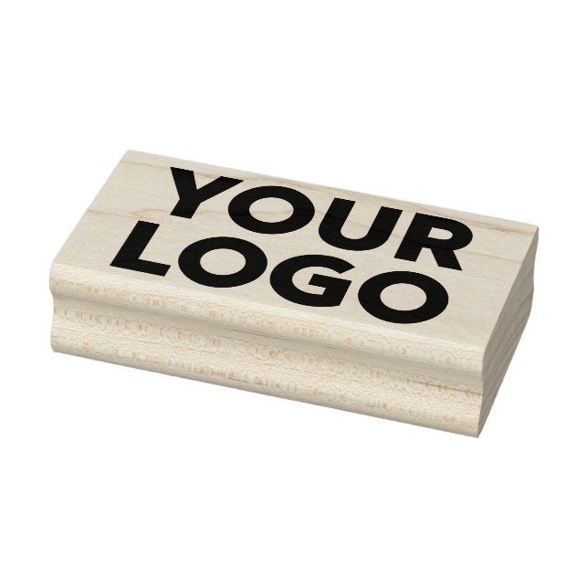 Add Your Own Business Company Logo Rubber Stamp (Stamp)