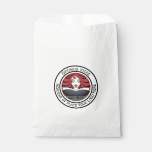 Add your own company business logo favour bag
