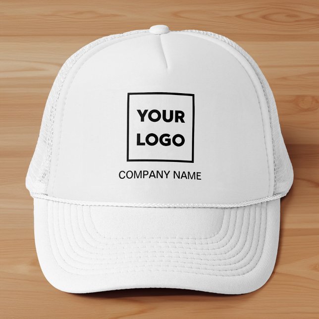 Add Your Own Company Logo and Name or Text Trucker Hat (Add Your Own Company Logo and Name or Text Trucker Hat, in situ)