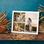 Add Your Own Custom 3 Photo Collage Plaque<br><div class="desc">This design printed Minimal Personalised Add Your Own Custom 3 Photo Collage Plaque that can be customised with your text. Please click the "Customise it" button and use our design tool to modify this template. Check out the Graphic Art Design store for other products that match this design!</div>
