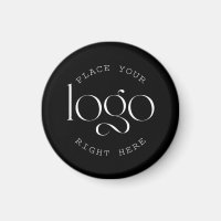 Add Your Own Custom Business Logo Modern Black