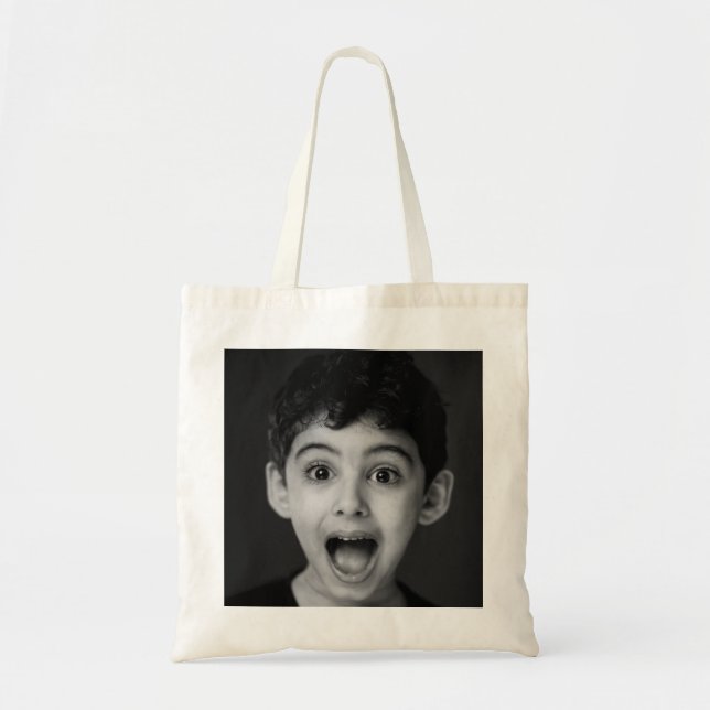 Add Your Own Custom Family Photo Tote Bag (Front)