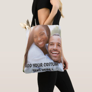 Add Your Own Custom Photo Tote Bag