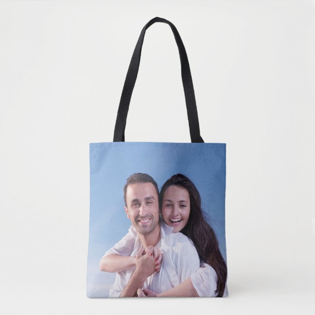 Add Your Own Custom Photo Tote Bag (Front)