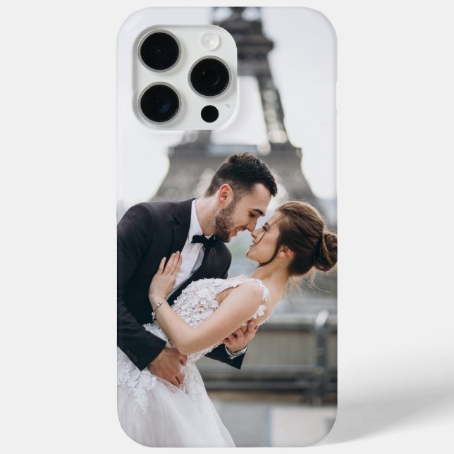 Add Your Own Custom Photo | Wedding Case-Mate iPhone Case (Back)
