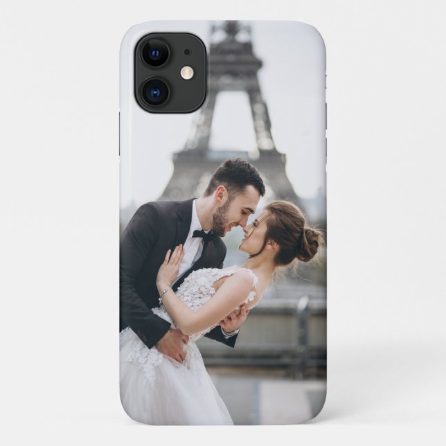 Add Your Own Custom Photo | Wedding Case-Mate iPhone Case (Back)
