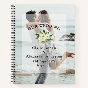 Add Your Own Custom Photo Wedding Guest Book