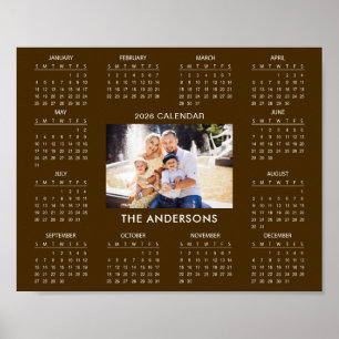 Add Your Own Family Photo 2026 Calendar    Poster