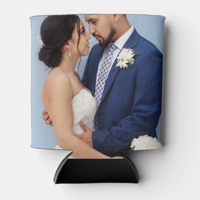 Add Your Own Image Custom Photo Can Cooler (Front)