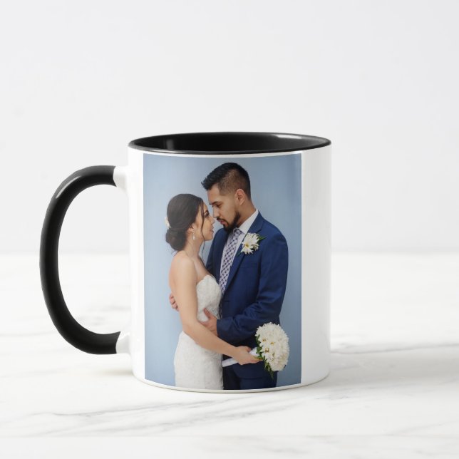 Add Your Own Image Custom Photo Mug (Left)