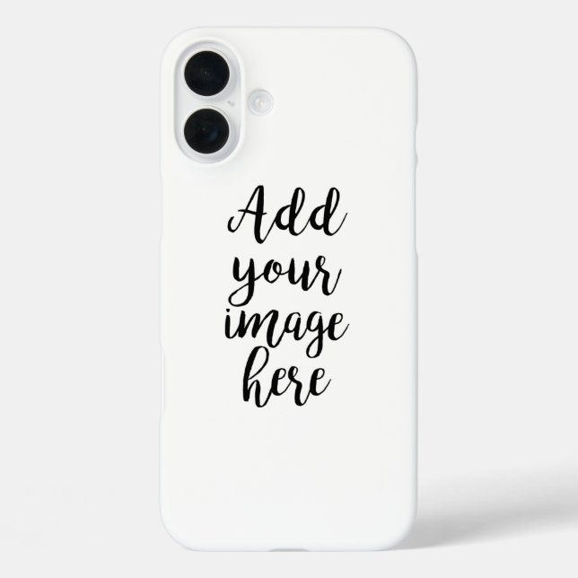 Add your own Image customizable Barely There case (Back)