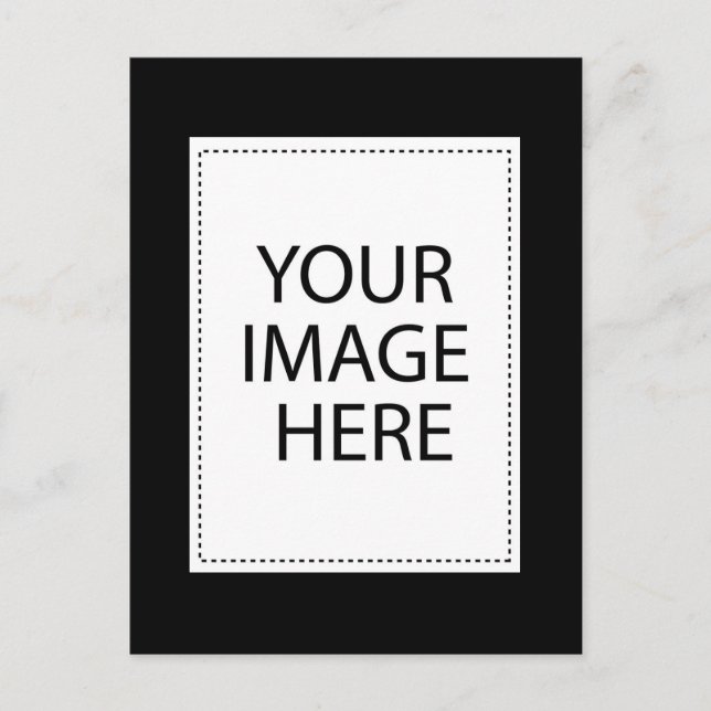 Add Your Own Image Or Text - Customised Postcard (Front)