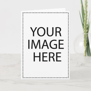 Add Your Own Image or Text Here Holiday Card