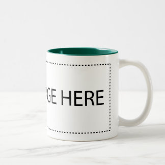 Add Your Own Image Or Text Two-Tone Coffee Mug