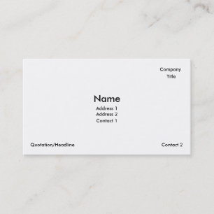 ADD YOUR OWN IMAGE TO THESE BUSINESS CARDS - CARDS